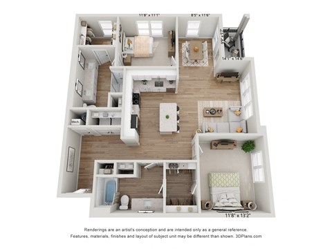 a floor plan of the acadia